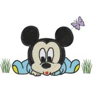 Matriz de Bordado Mickey Baby 2 